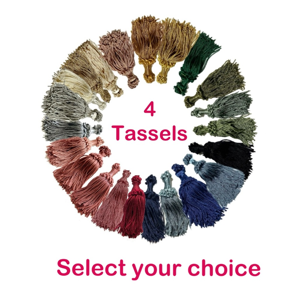 Colorful Tassels - Choose 4 (or more)